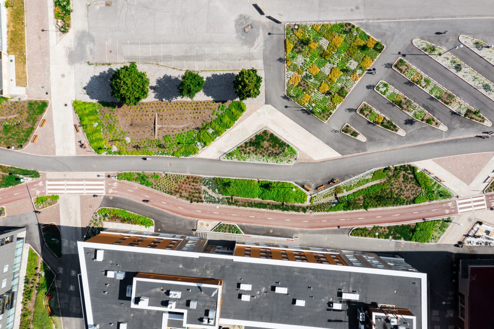 Relanderin aukiolle rakennetaan väliaikainen virkistysalue